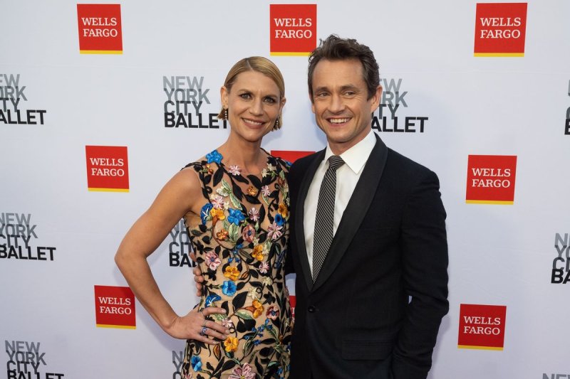 Claire Danes and Hugh Dancy arrive on the red carpet at the New York City Ballet 2022 Fall Fashion Gala in September. They are expecting their third child. File Photo by Gabriele Holtermann/UPI