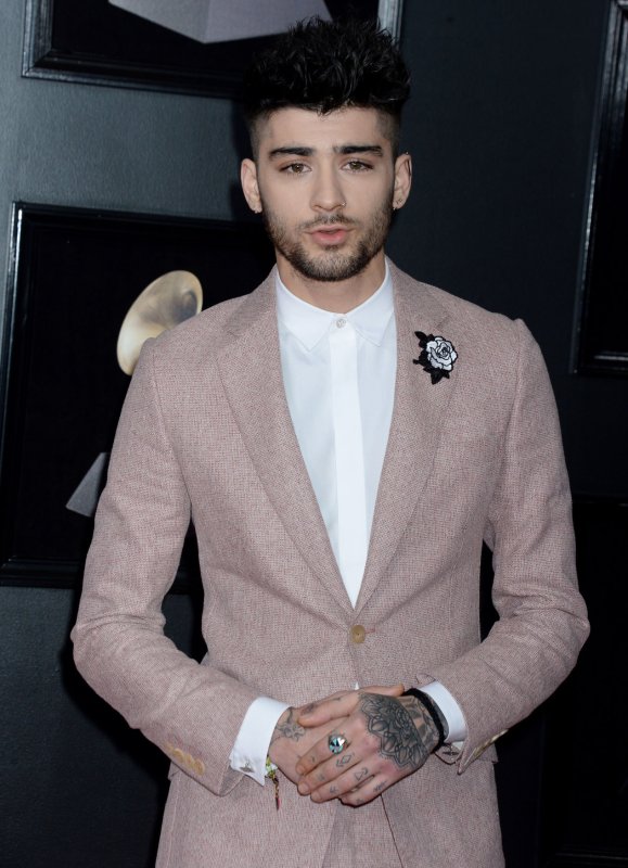 Zayn Malik arrives on the red carpet at the 60th Annual Grammy Awards ceremony at Madison Square Garden in New York City on January 28, 2018. The singer turns 30 on January 12. File Photo by Dennis Van Tine/UPI