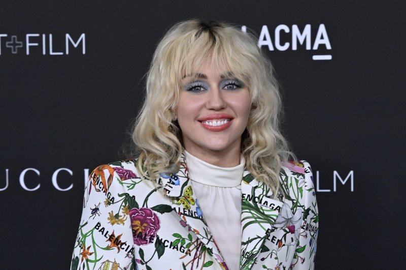 Miley Cyrus released a single and music video for "Flowers." File Photo by Jim Ruymen/UPI