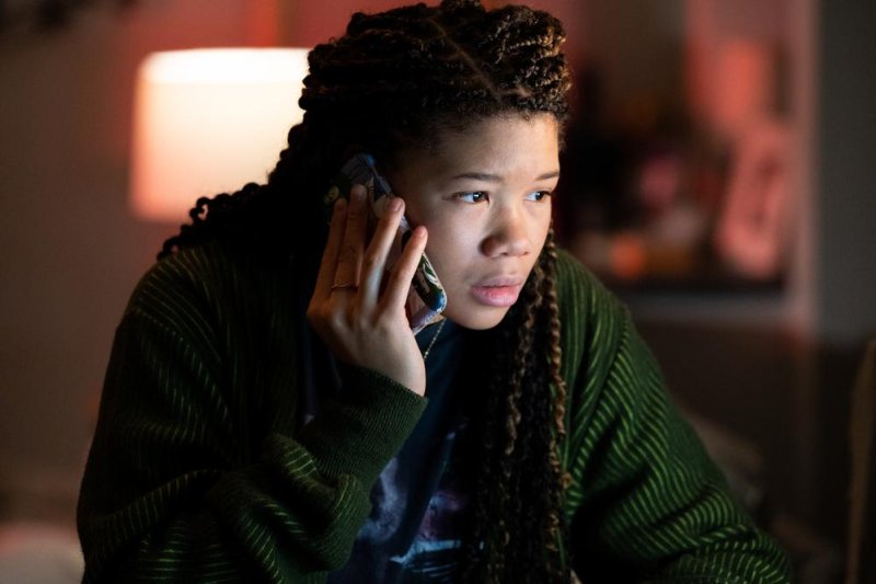 June (Storm Reid) searches for her "Missing" mother. Photo courtesy of Screen Gems