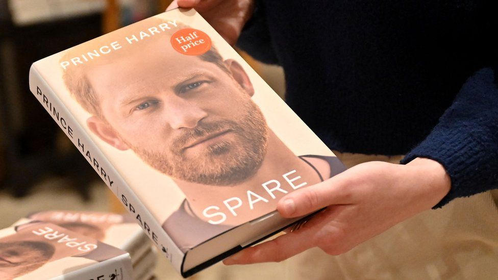 Prince Harry's book Spare