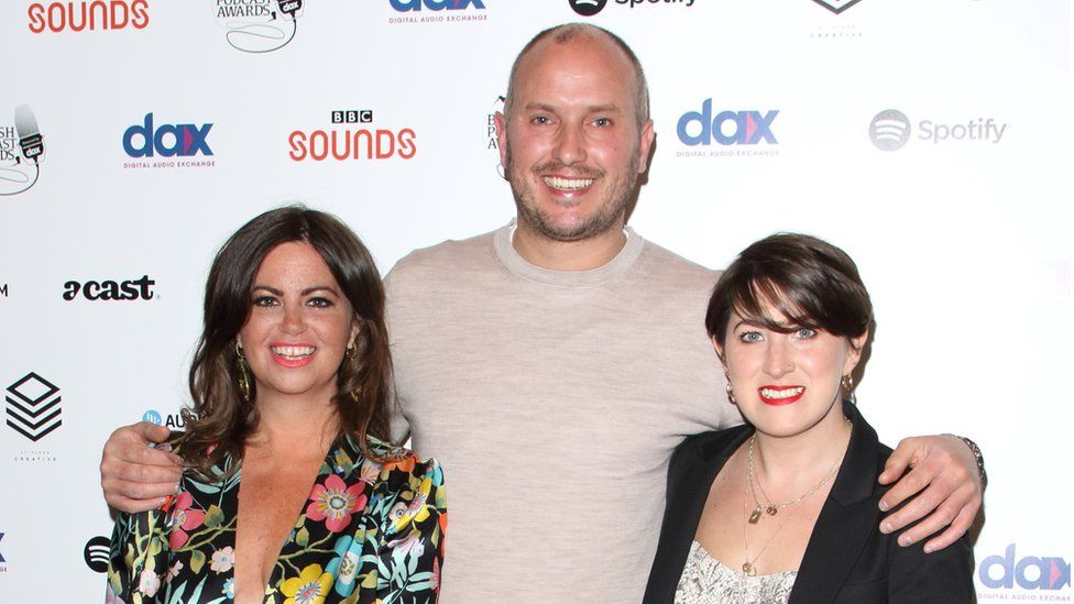 Dame Deborah James, Steve Bland and Lauren Mahon pictured in 2019