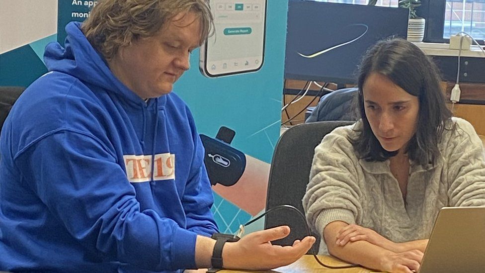 Lewis Capaldi testing Tourette’s wrist device