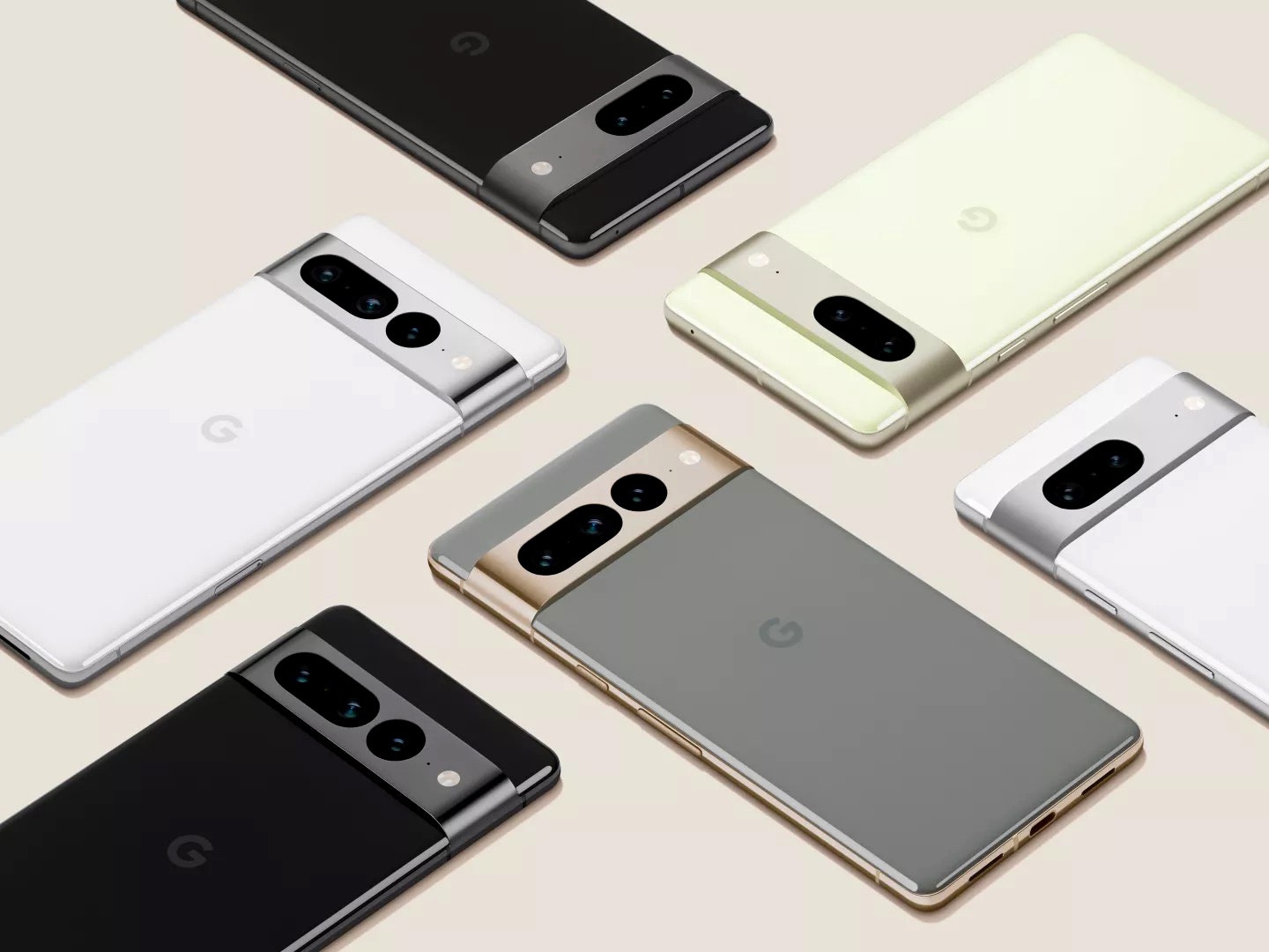 Google Pixel 7 and 7 Pro phones