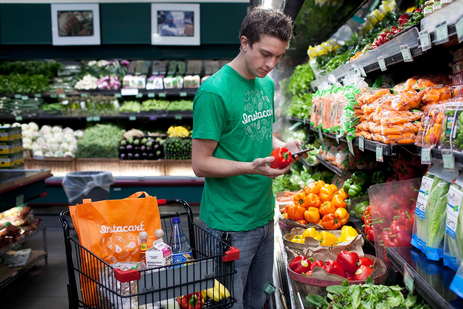 Instacart personal shopper