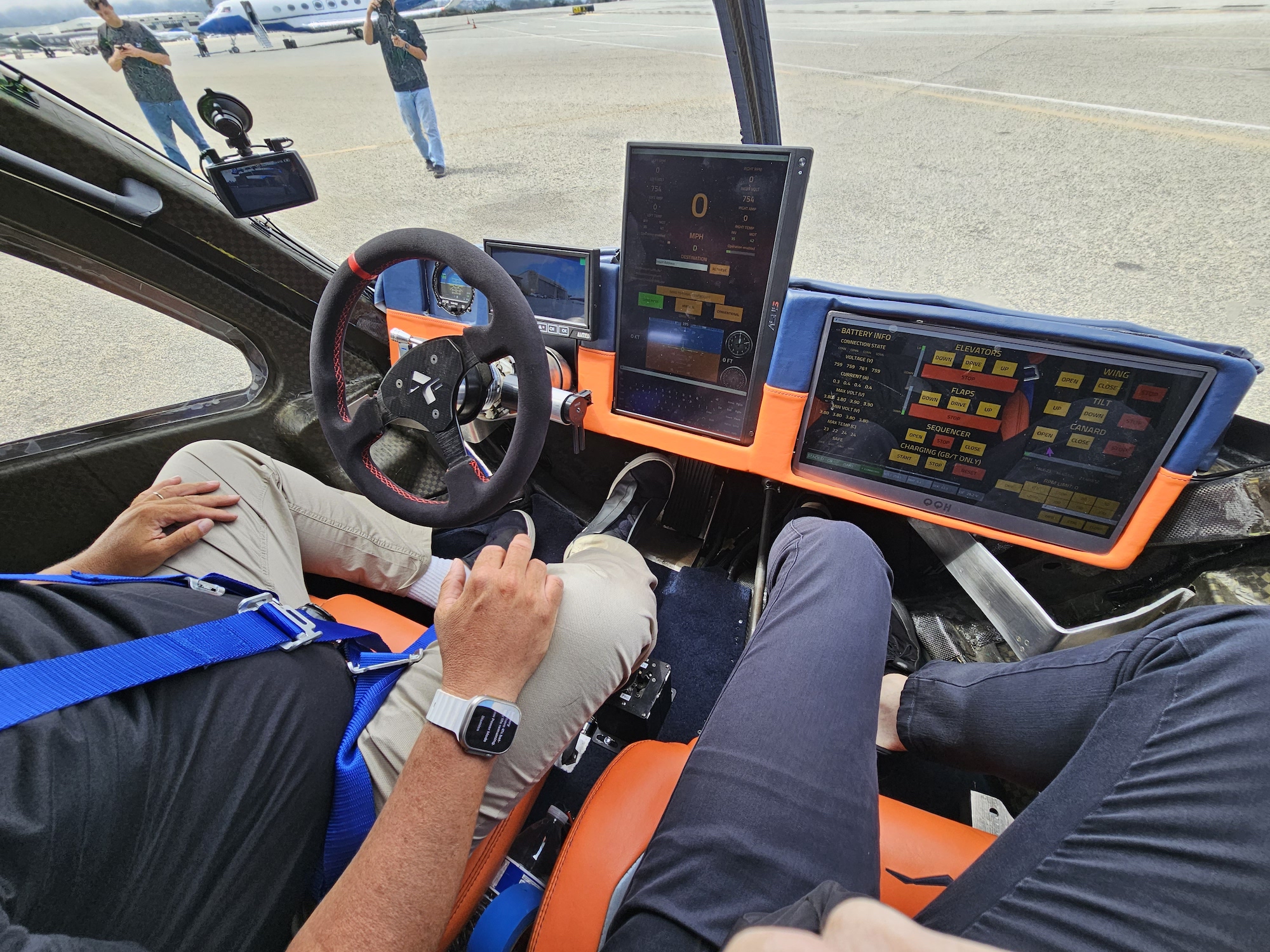 ASKA evtol Dashboard pebble beach