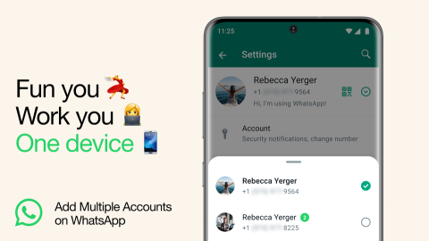 WhatsApp multiple accounts