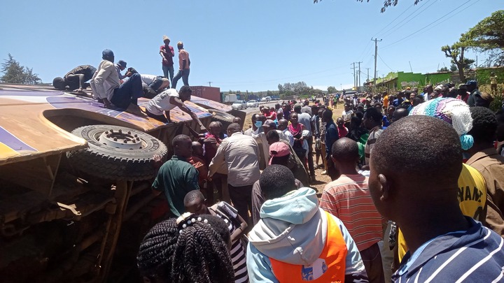 HAPPENING NOW: Sunday Tragedy At Sachangwan, A Bus Full Of Passengers ...