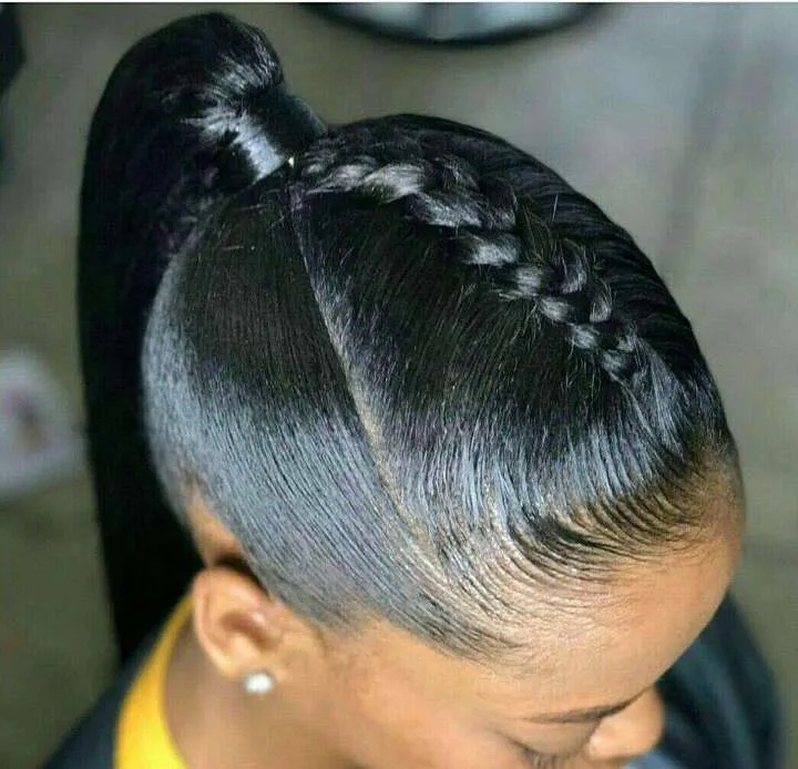 black ponytail hairstyles 2022
