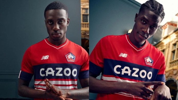 The new LOSC Lille 2022-2023 home shirt by New Balance