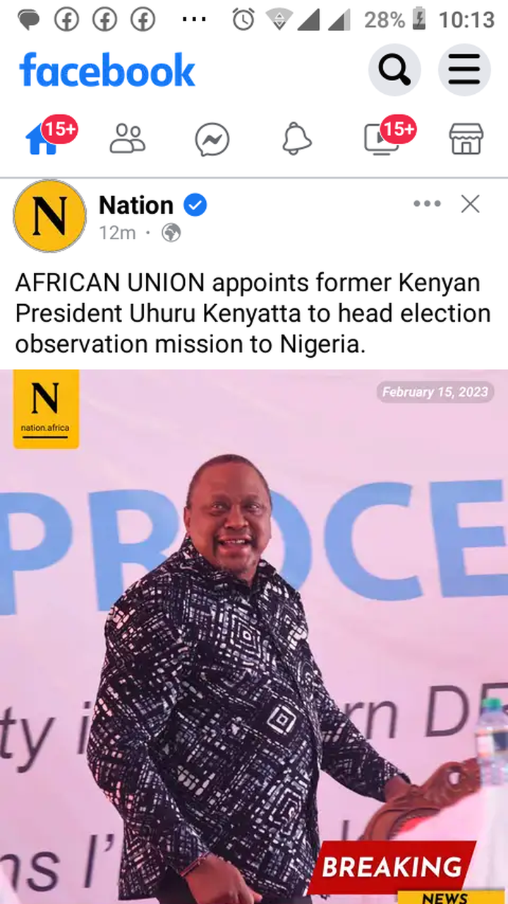 Update Uhuru Kenyatta Lands Another Top Job In Nigeria Ahead Their