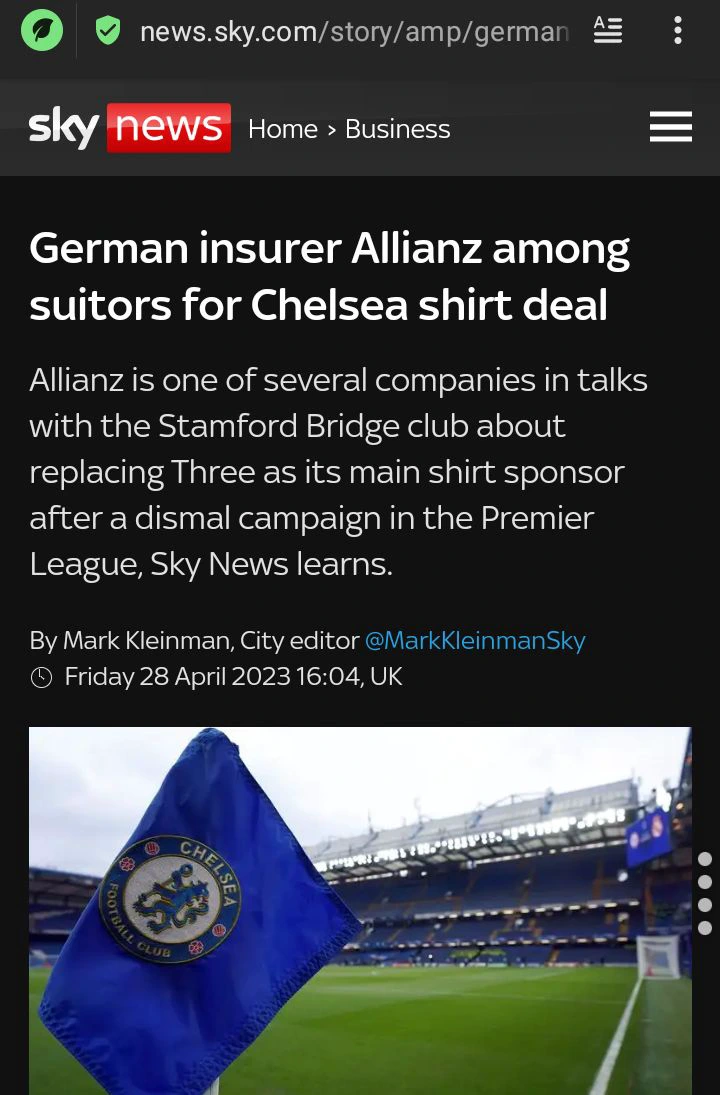 Chelsea 2023/24 kit: What we know so far about sponsors and release dates  amid Allianz talk 