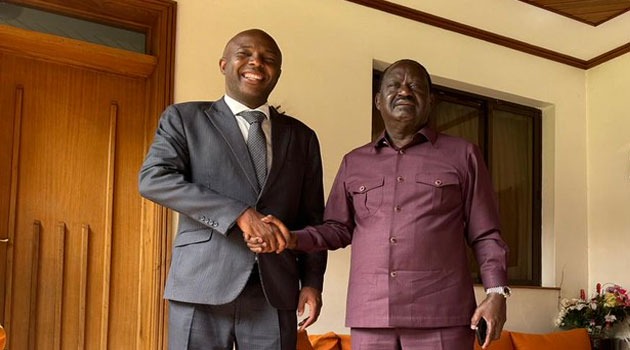 Kang'ata sparks DP talk succession with surprise Raila meeting » Capital  News