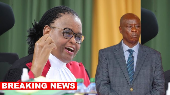 BREAKING NEWS: Martha Koome making final judgement on DP Gachagua's impeachment!🔥🔥