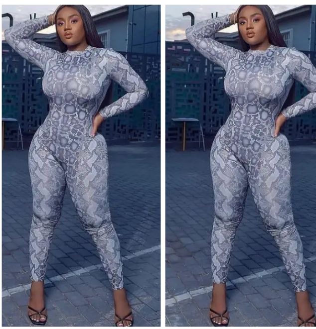 Jumpsuit ideas for thick and curvy ladies to stand out like Chioma Avril  and others 