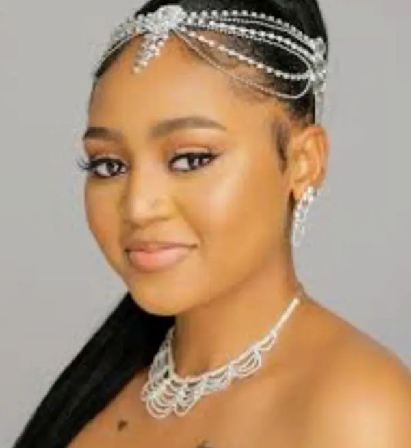 Actress Regina Daniels Nwoko Shows Off Her Stunning Appearance In A Short Gown Pictures 