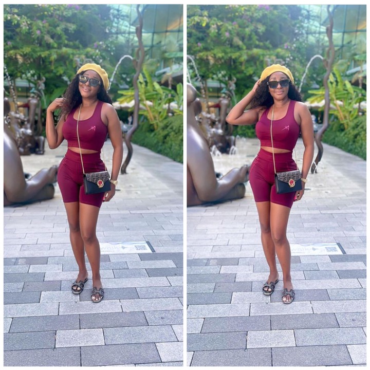 Actress Ini Edo Slays Beautifully With A Simple Outfit As She Shares