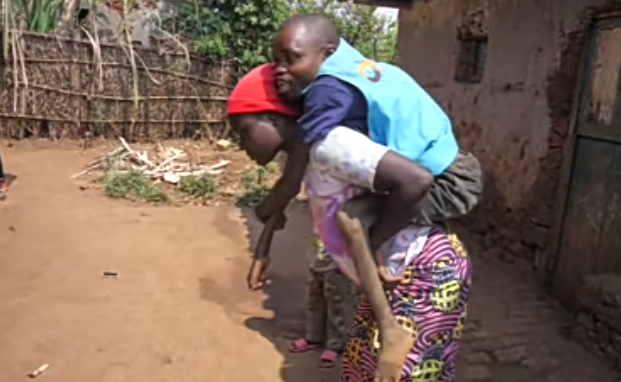 My Wife Is My Hero, I Cannot Walk But She Has Been Carrying Me Like A Child- Disabled Man - Ghanamma.com