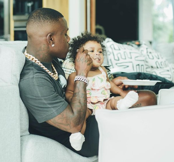 DABABY SPENDS QUALITY TIME WITH ONE OF HIS DAUGHTERS: 'I BEEN MULTI-TASKING