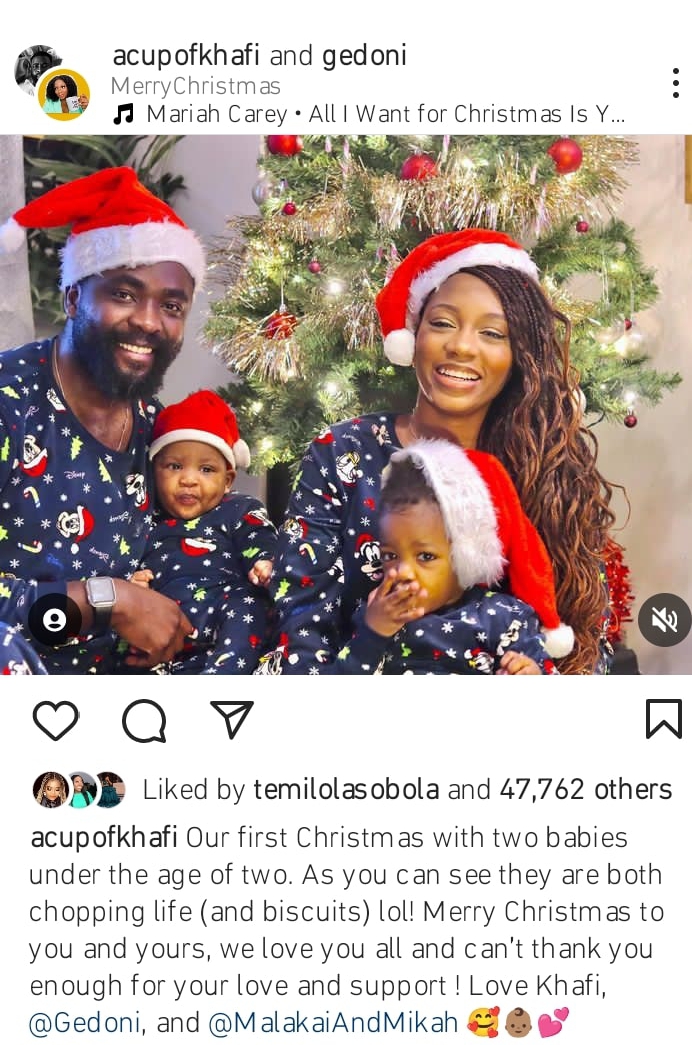 Khafi shows off her second child