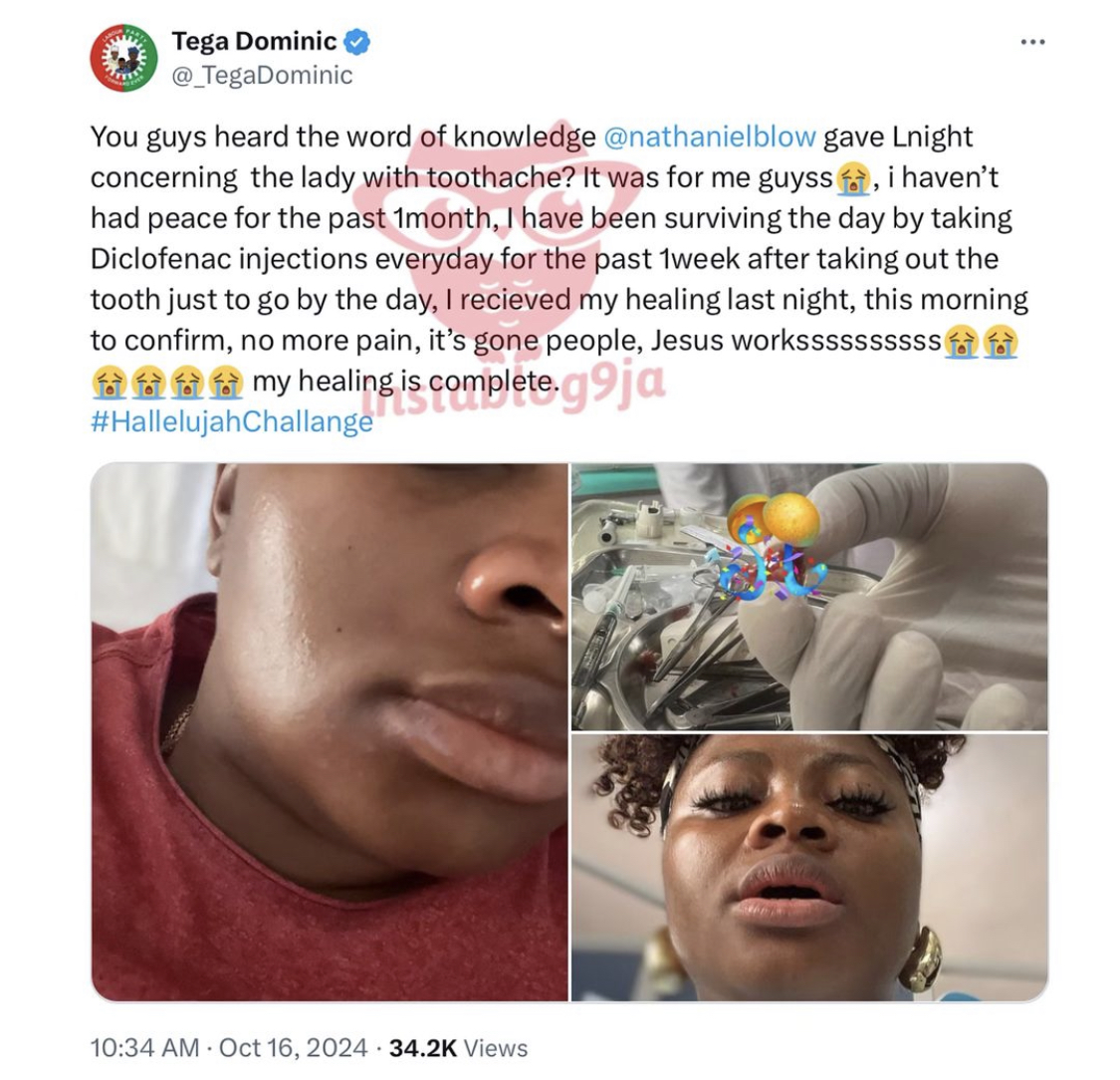 BBNaija’s Tega shared recovery story.