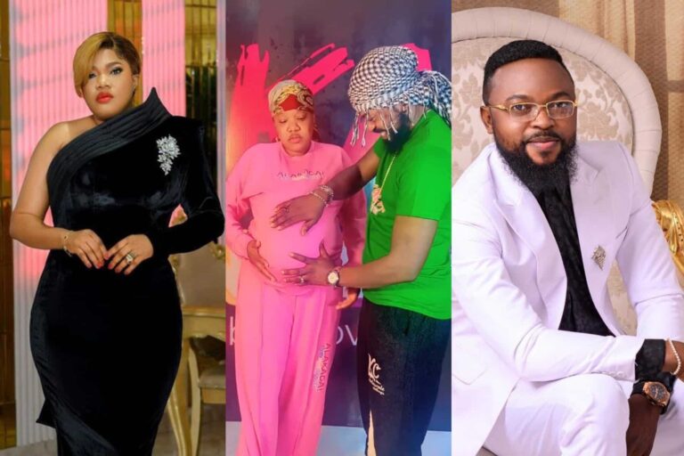 “My small god” – Toyin Abraham eulogizes husband, Kolawole Ajeyemi as she issues out a disclaimer