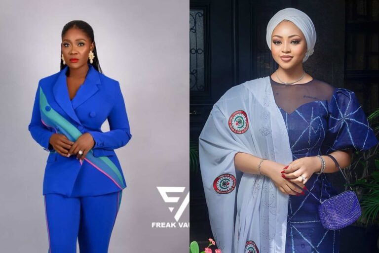 “Many more wins Her Excellency” – Mercy Johnson raises eyebrows as takes pride in Regina Daniels, congratulates her on her new achievement