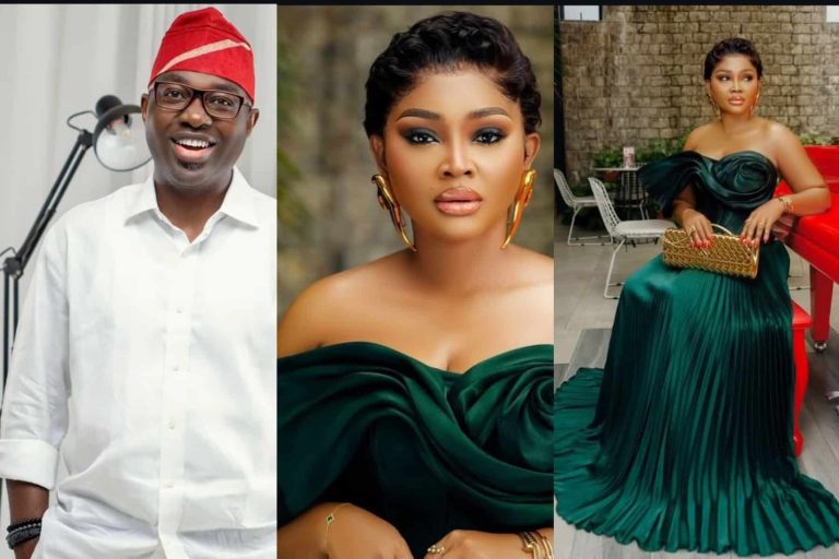 “I celebrate the strength, greatness, resilience, and success of you my darling wife” – Kazim Adeoti pours praises on wife, Mercy Aigbe over their great run; she reacts