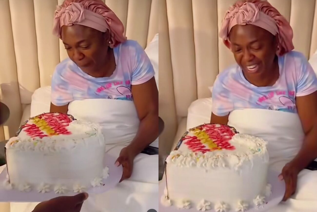 Omoni Oboli team surprise her on 47th birthday