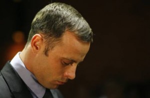 Oscar Pistorius in court during his bail hearing