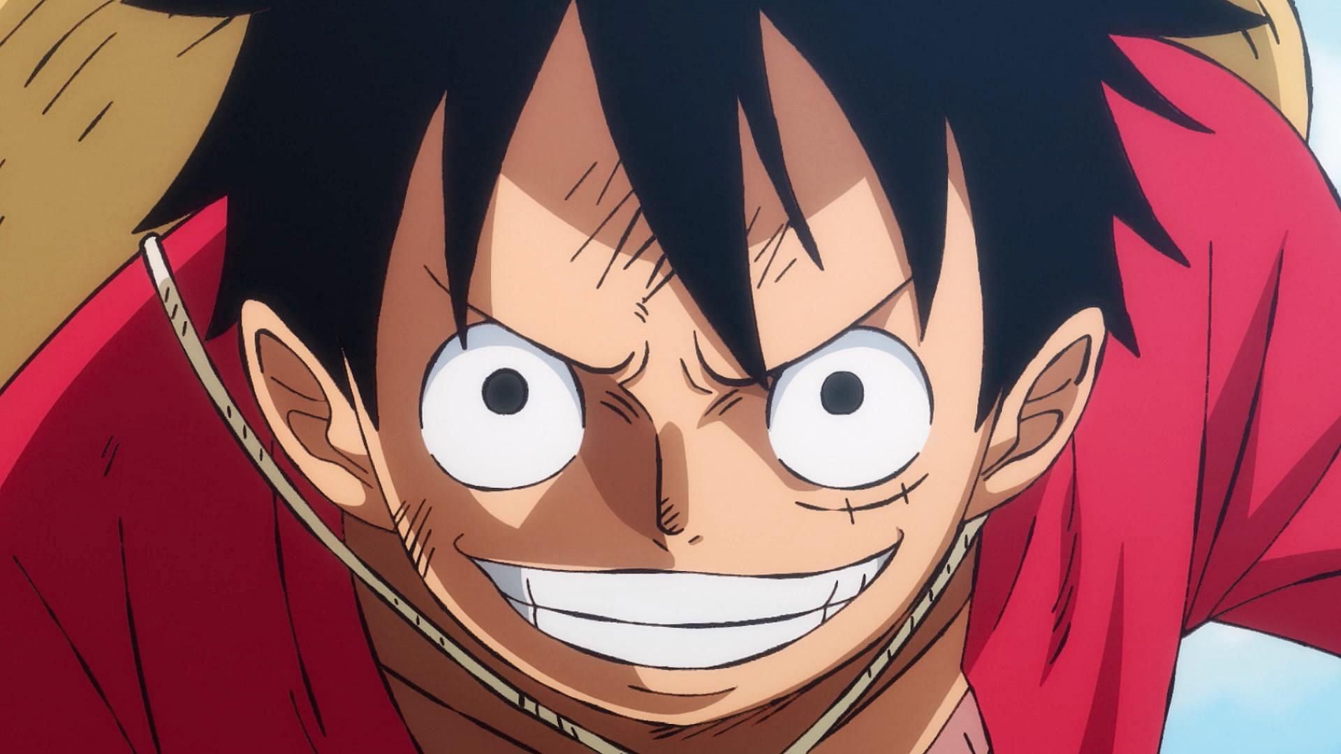 Luffy as seen in the One Piece anime (Image via Toei Animation)