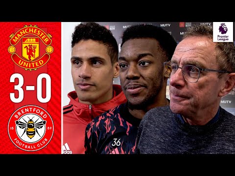 Rangnick, Elanga & Varane React To Brentford Win! | Post-Match Reaction