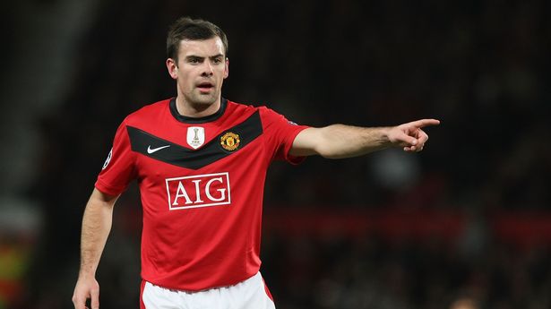 Darron Gibson of Manchester United