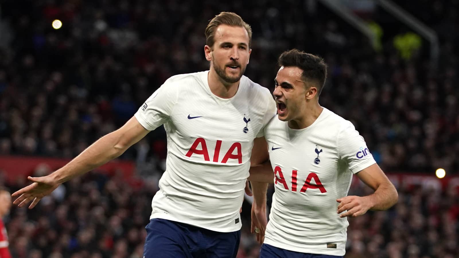 Tottenham pair Harry Kane and Sergio Reguilon