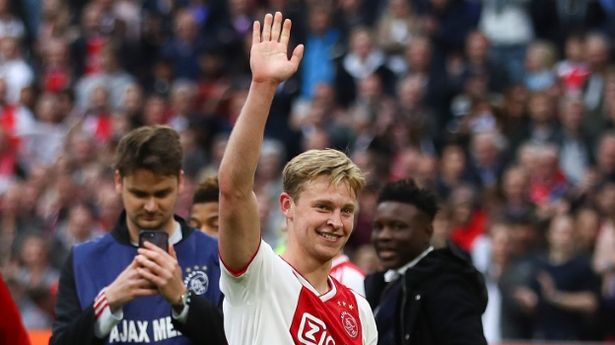 Frenkie de Jong played under Erik ten Hag at Ajax