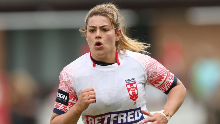 Emily Rudge is now the England Women's most-capped player 