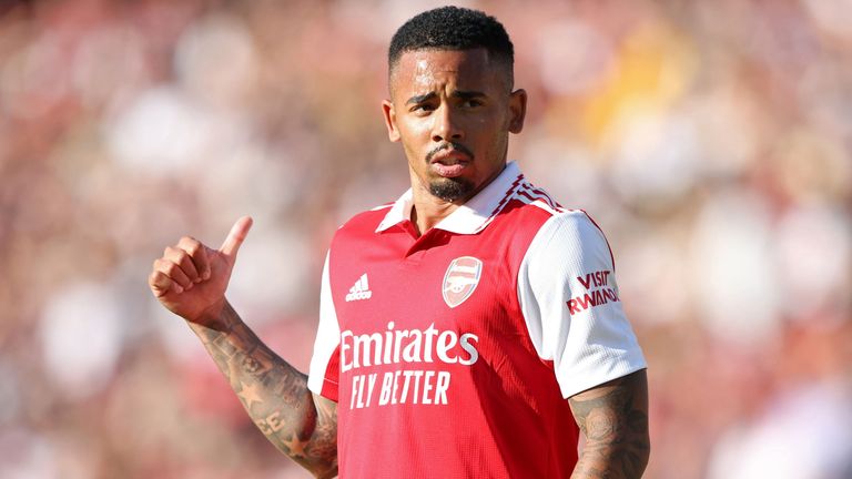 NUREMBERG, GERMANY - JULY 08:  during the pre-season friendly match between 1. FC N..rnberg and Arsenal F.C. at Max-Morlock-Stadion on July 08, 2022 in Nuremberg, Germany. (Photo by Alexander Hassenstein/Getty Images)