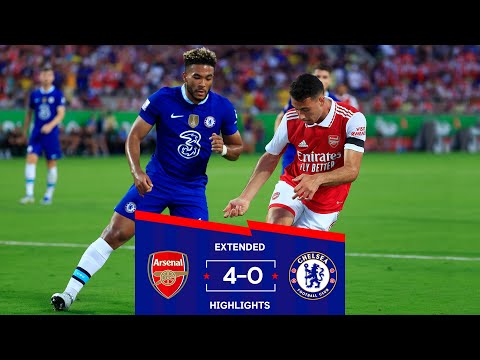 Arsenal 4-0 Chelsea | Pre-Season Extended Highlights