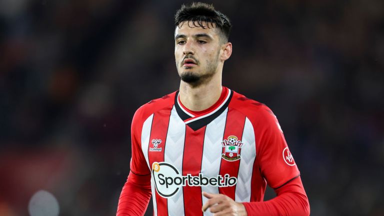 Armando Broja spent the 2021/22 season on loan at Southampton