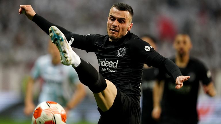 Filip Kostic is the danger man for Frankfurt 