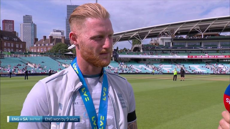 England captain Ben Stokes reflects on a successful series against South Africa and outlines how he wants his side to continue playing