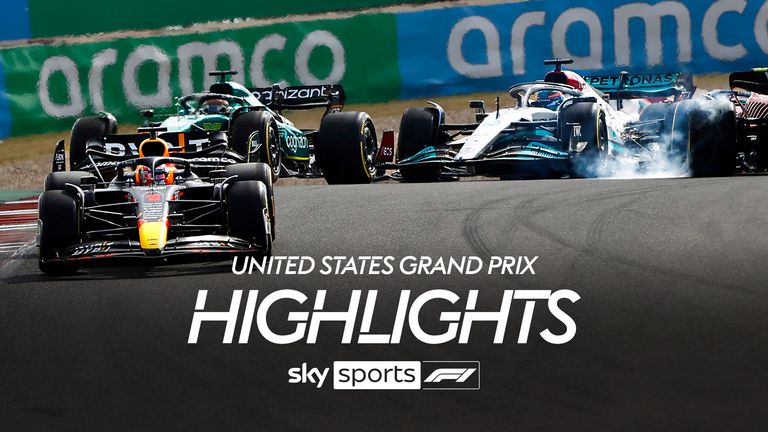 Highlights of the United States Grand Prix from the Circuit of the Americas