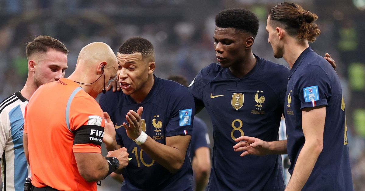 World Cup Final Referee Admits He Made A Mistake During Argentina Vs France