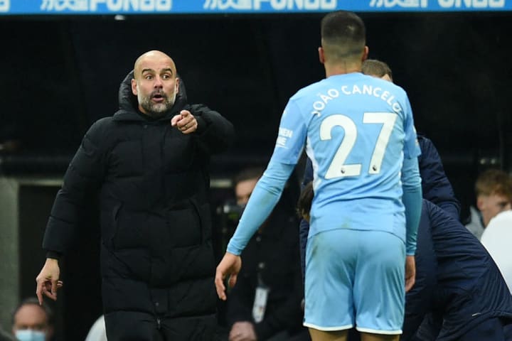 Pep Guardiola, Joao Cancelo 