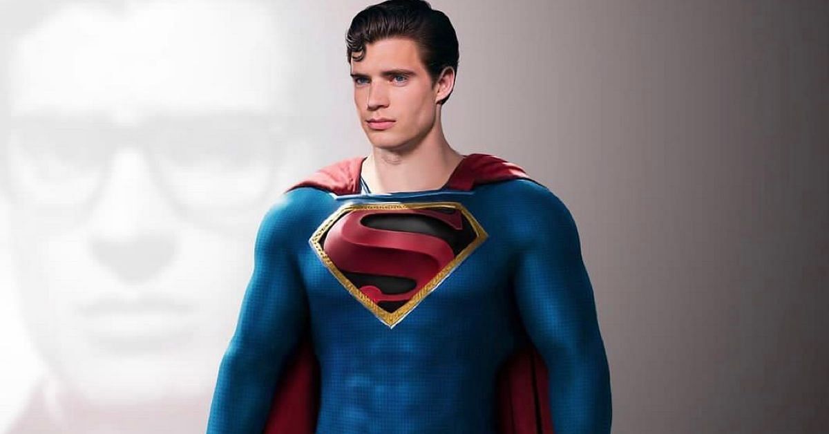 David Corenswet the new Superman in spectacular fan art and it