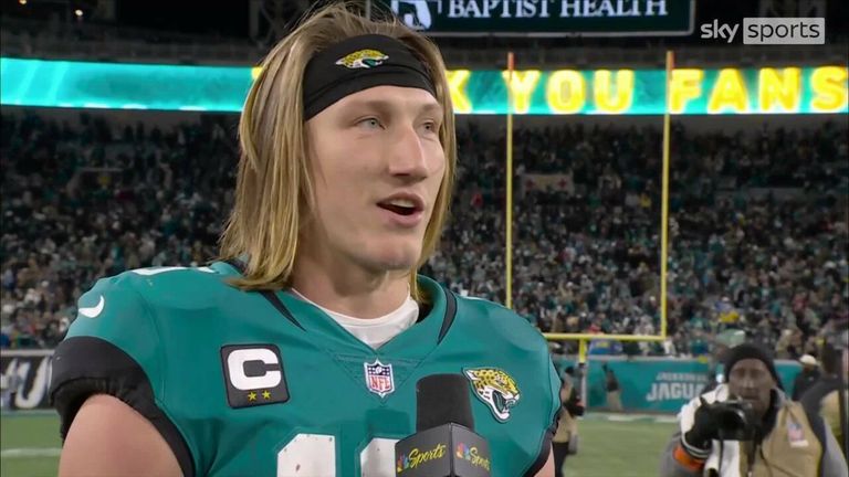 Jacksonville Jaguars' Trevor Lawrence says he was left speechless after his team pulled of an incredible comeback to beat the Los Angeles Chargers. 