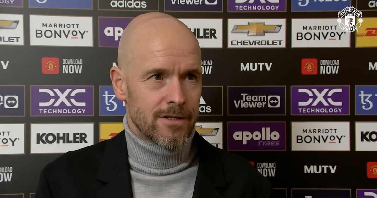 Erik Ten Hag Sends Defiant Message To Arsenal After His Man Utd Risk ...