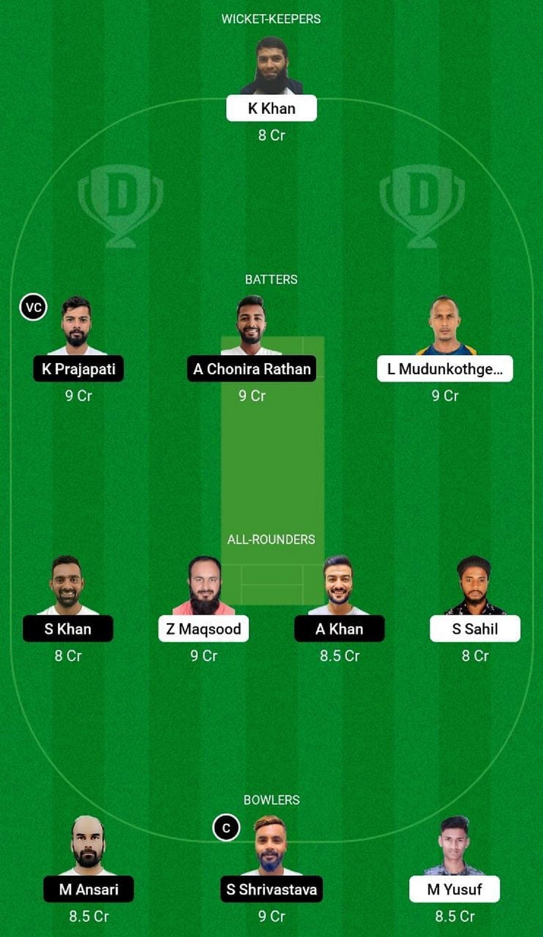 DAT vs QUT Dream11 Prediction Team, Final, Grand League