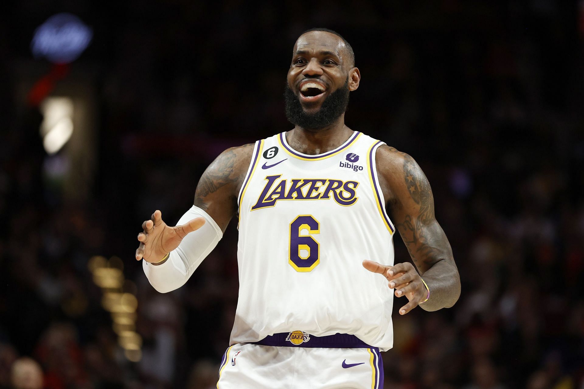 LA Lakers forward LeBron James