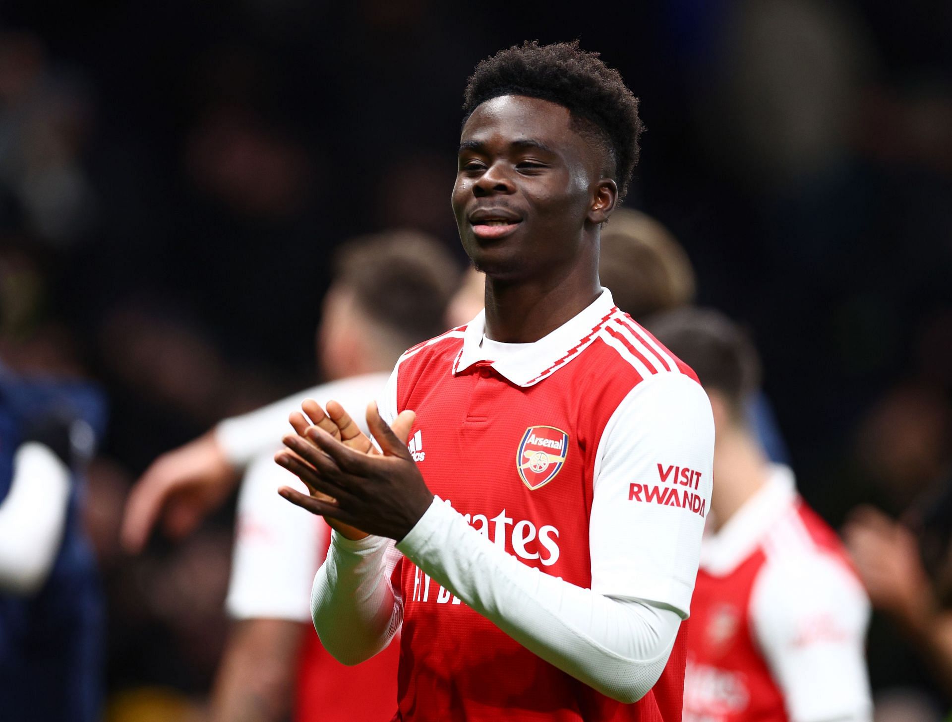 Bukayo Saka was a menace for Arsenal against Tottenham.